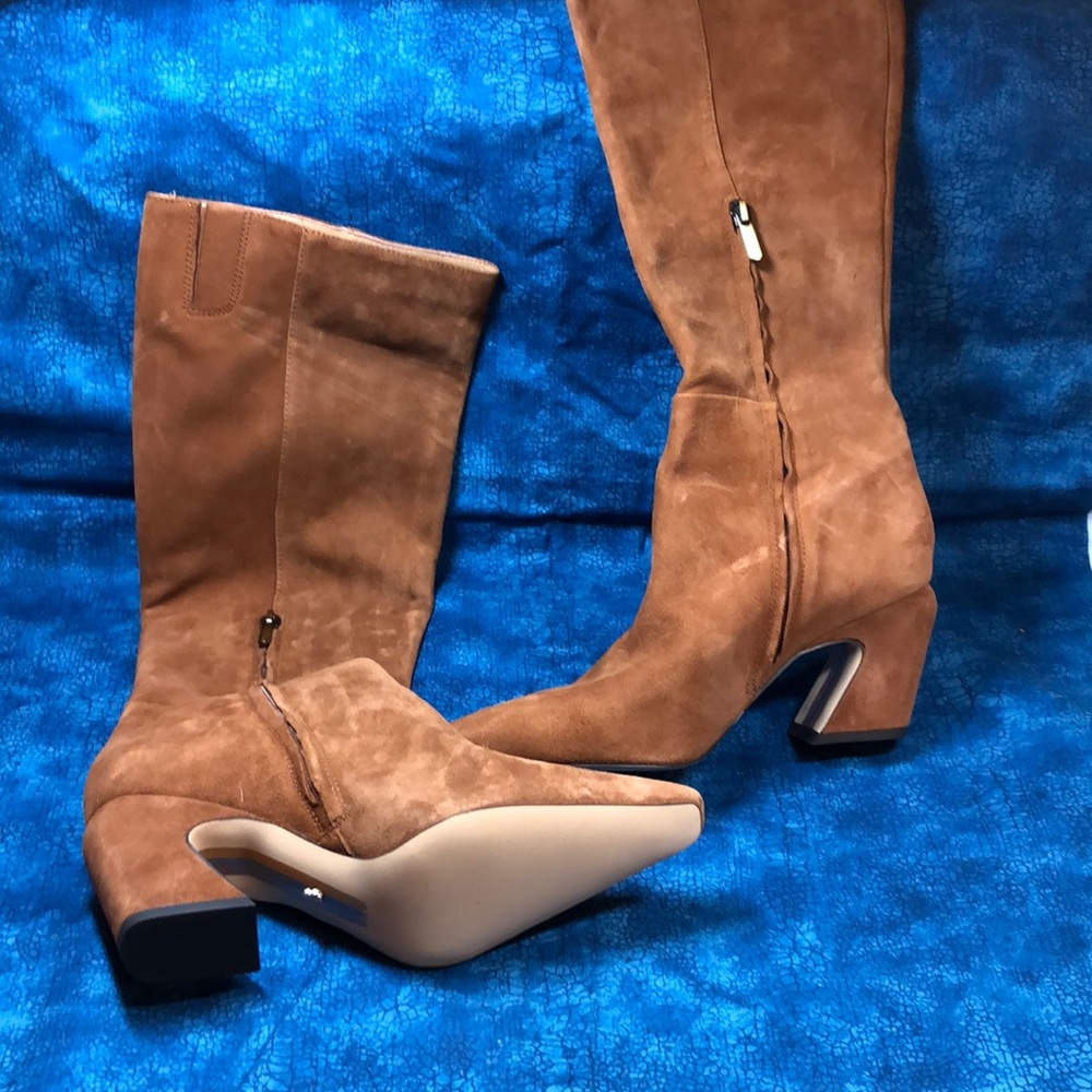 Sam Edelman suede knee-high boots, size 9